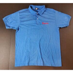 Vintage Screen Stars Best Florida Gators Men's Blue Polo Shirt Size Large
